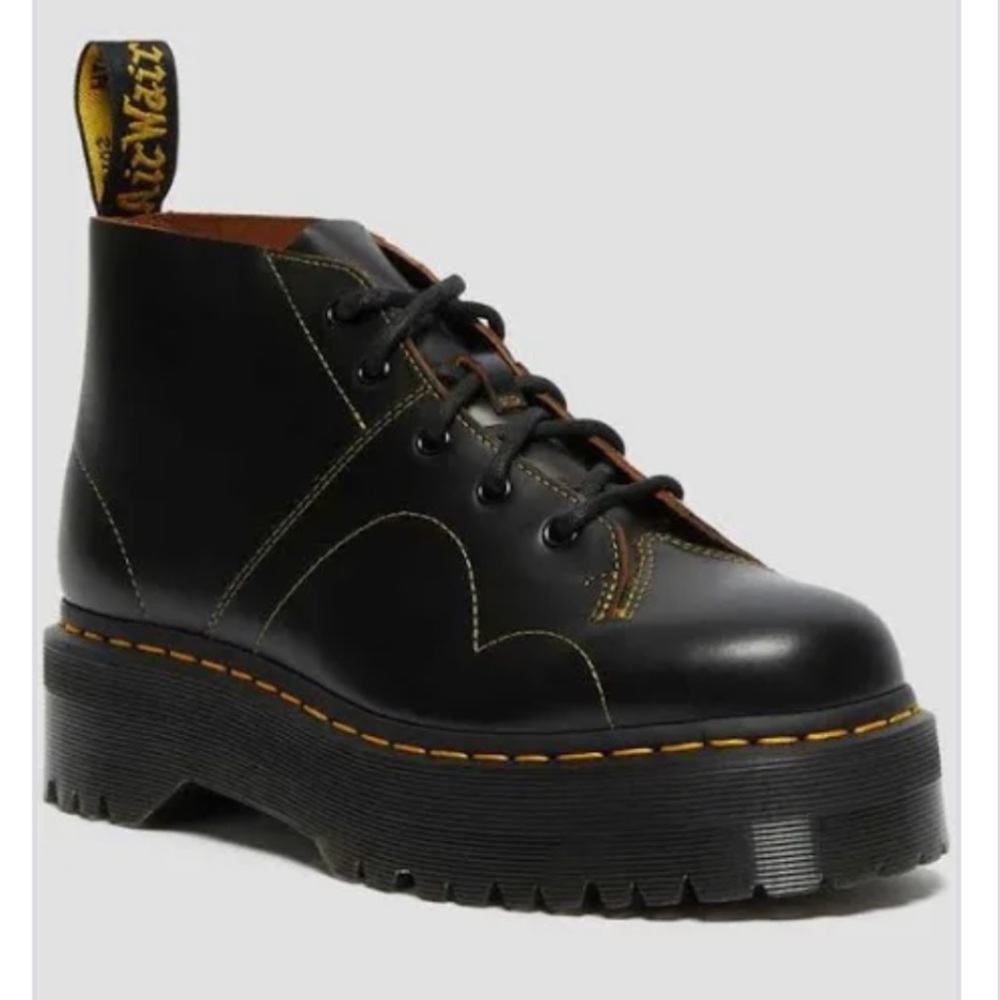 WANTING TO TRADE SIZE: Dr. Martens Church Platform Monkey Boots